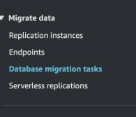 Migration tasks