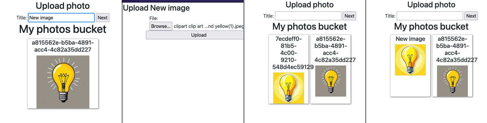 Uploading and tagging