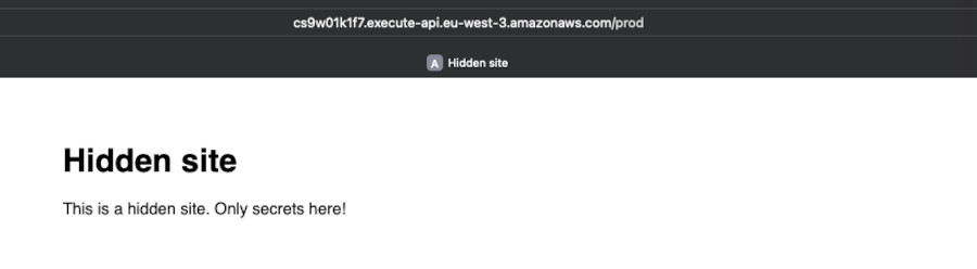 Site open to everyone